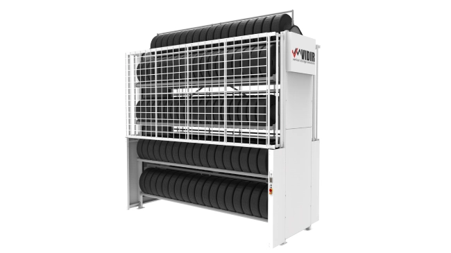 Tire storage Vertical carousel