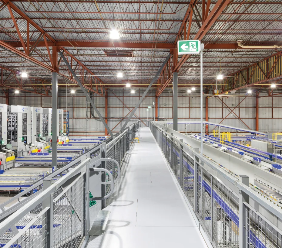 Industrial Catwalk Mezzanine