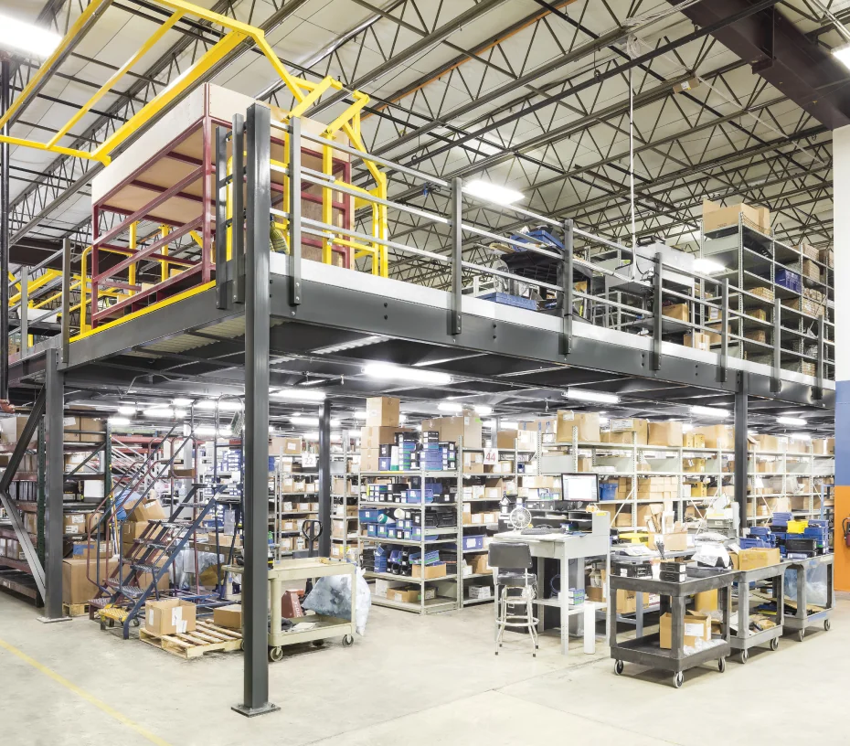 Parts Inventory Mezzanine