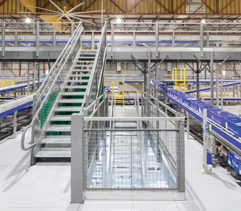 Online Distribution Center Mezzanine