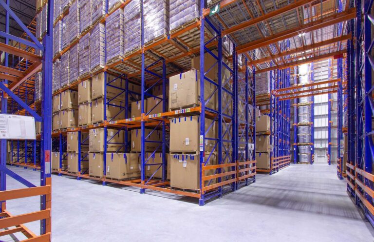 Warehouse Expert Warehouse Design Services leading to revolutionized operations, as seen in this well-organized and stocked warehouse.
