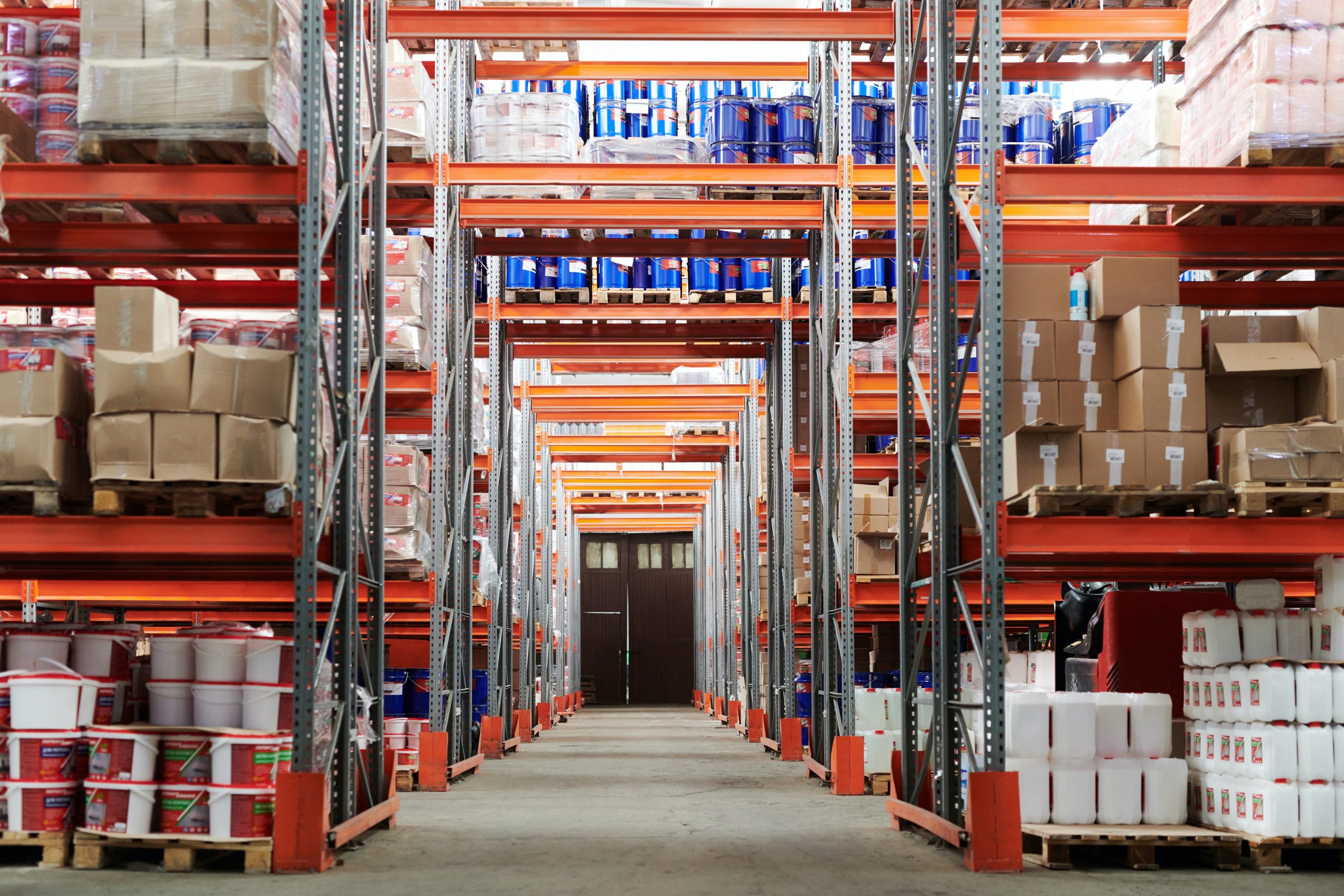 Warehouse Custom Warehouse Design shaping the future of storage, as seen in these optimized and fully utilized racking systems.