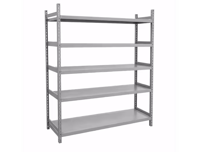
          Single‑Level Steel Shelving