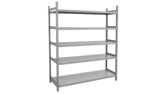 Industrial open shelving
