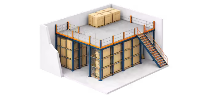 
          Rack-Supported Mezzanine