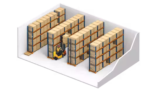 
          Selective Pallet Racking