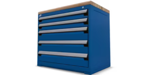 Modular drawer storage system – compartmentalized, high-density small parts storage