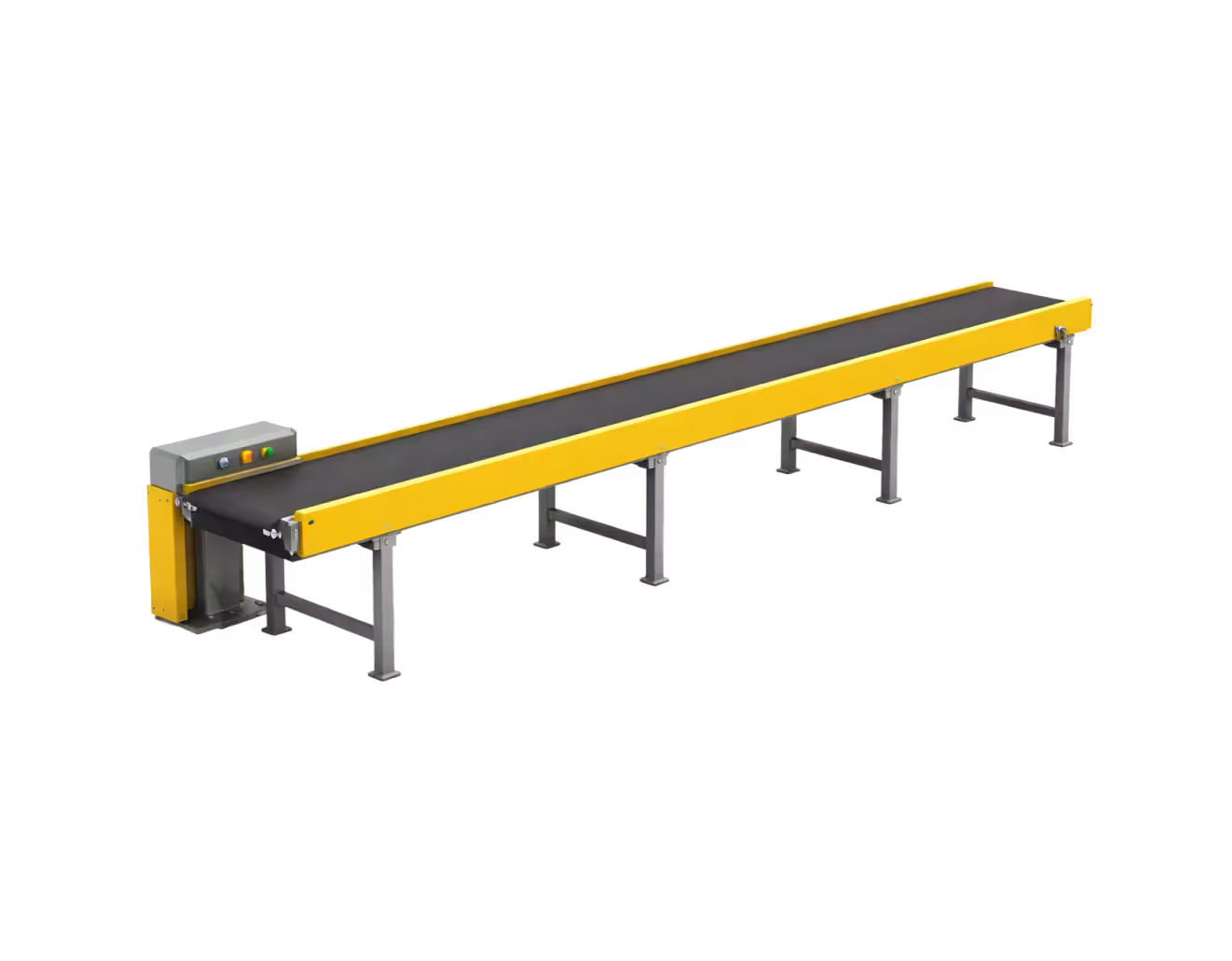 Belt conveyor automation achieving 2â3x throughput increase with 24/7 warehouse operation