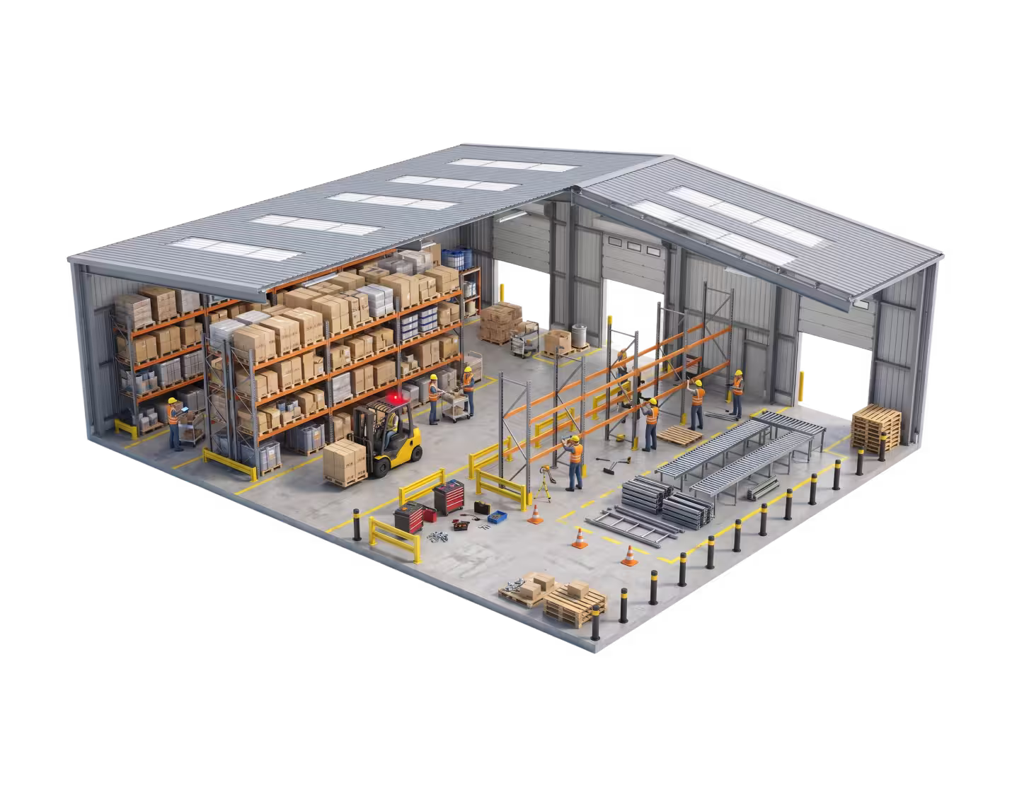 image Conveyor system downtime cost impact in Midwest warehouse operations